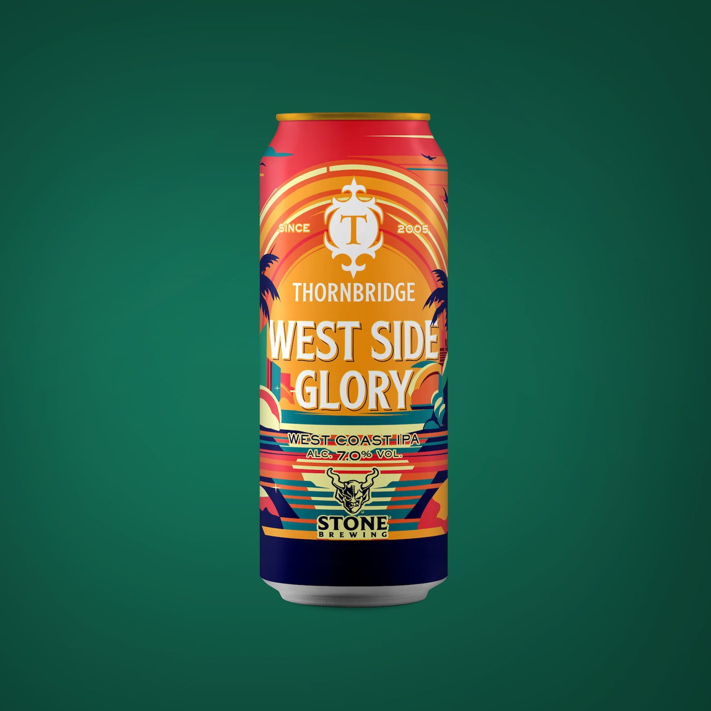 West Side Glory, 7% West Coast IPA Beer - Single Can Thornbridge