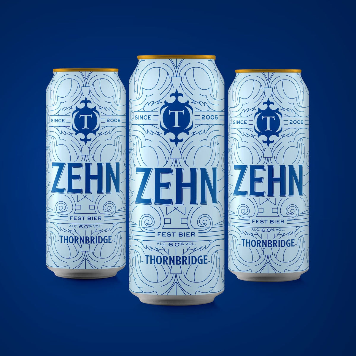 Zehn, 6% Fest Bier Beer - Cans Thornbridge