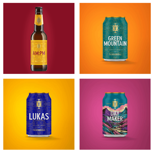 Easy Drinking Beer Case – 12 Pack Beer - Mixed Case Thornbridge