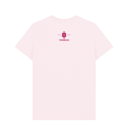 Jaipur logo with pink T logo backprint Printed T-shirt Thornbridge