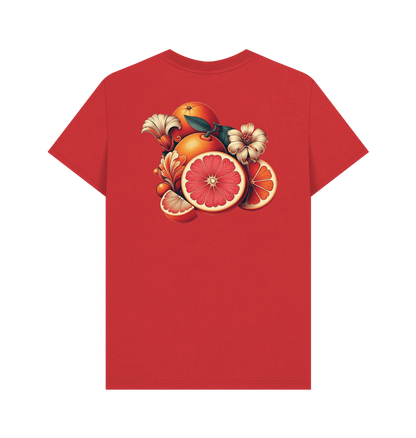 Pink Grapefruit Jaipur Tee Printed T-shirt Thornbridge