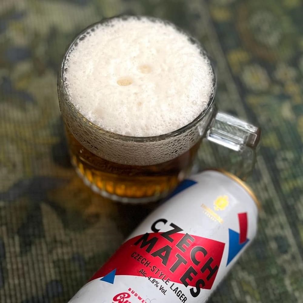 Czech Mates, 4.8% Czech Style Lager 12 x 440ml cans Beer - Case Cans Thornbridge