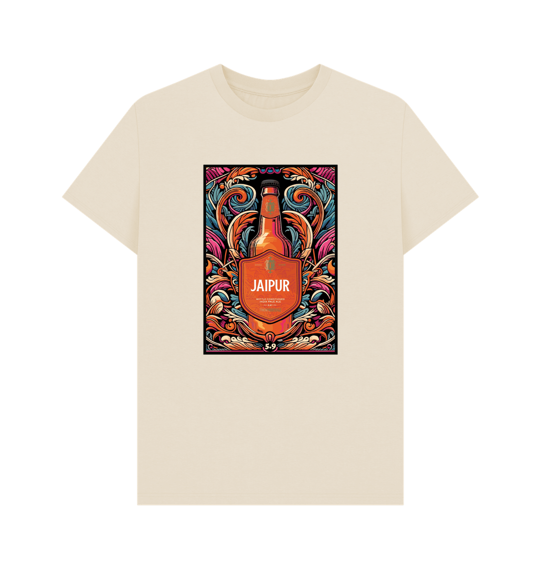 Jaipur Illustrated Tee - 500 bottle Printed T-shirt Thornbridge
