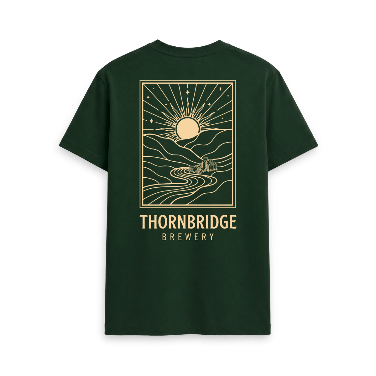 Evergreen Printed T-shirt Back