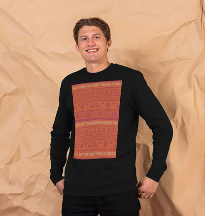 Its a Jaipur Christmas Jumper Printed Sweater Thornbridge