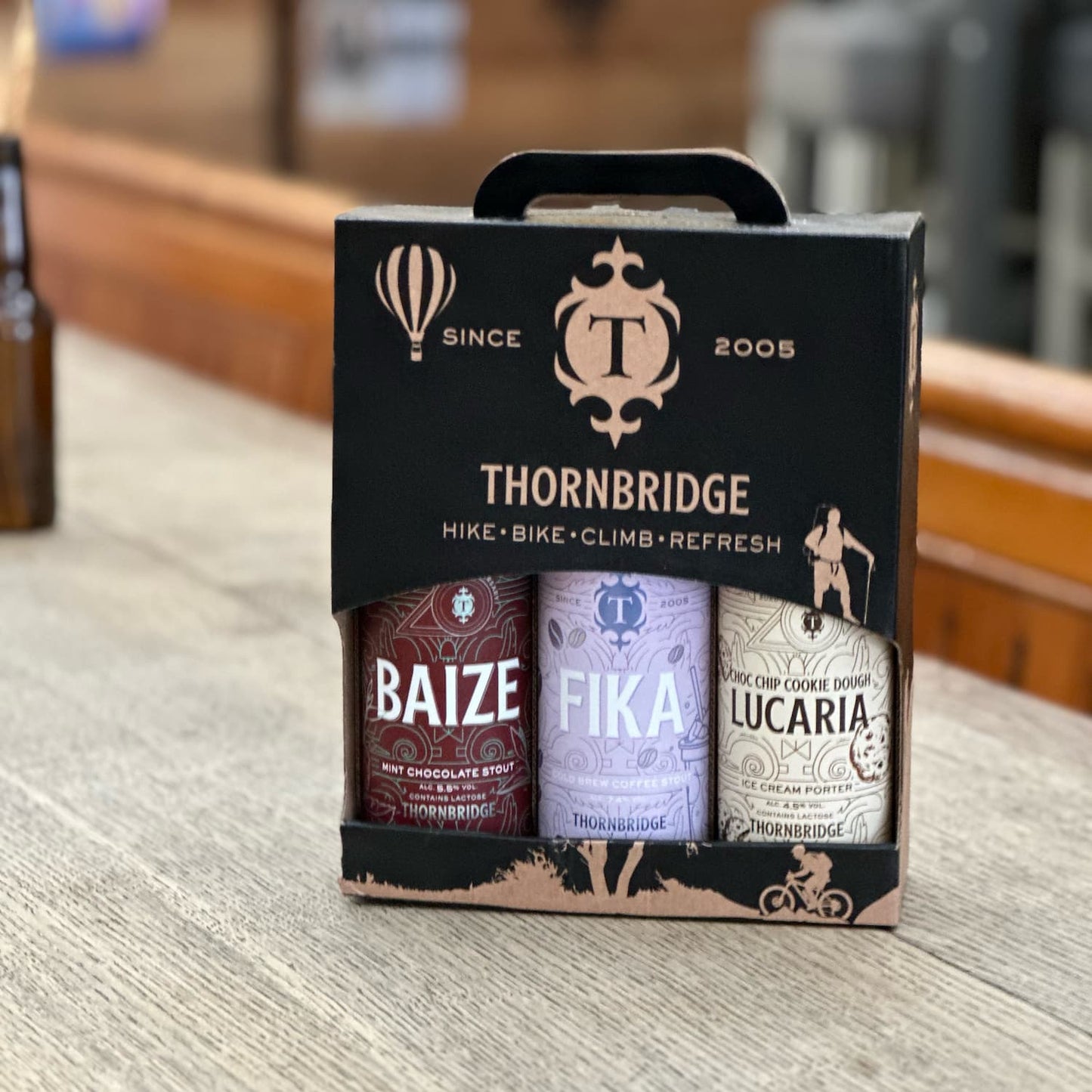 Rich & Indulgent Stout and Porter Gift Pack beer - gift box Thornbridge