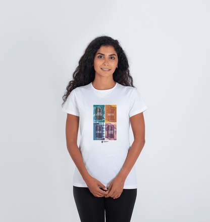 Womens Thornbridge Tate Cans T shirt Printed T-shirt Thornbridge