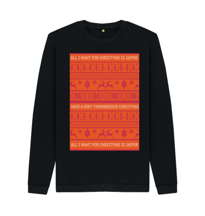 Its a Jaipur Christmas Jumper Printed Sweater Thornbridge