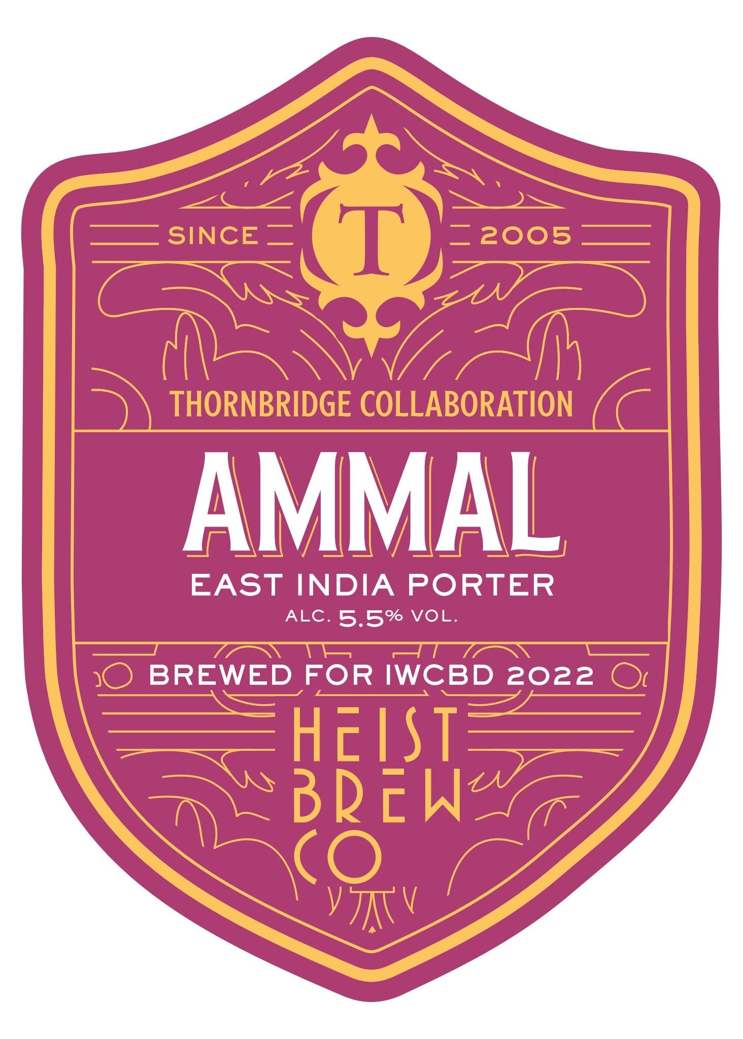 Ammal, 5.5% East India Porter 9G Cask Thornbridge