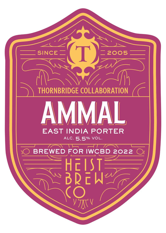 Ammal, 5.5% East India Porter 9G Cask Thornbridge