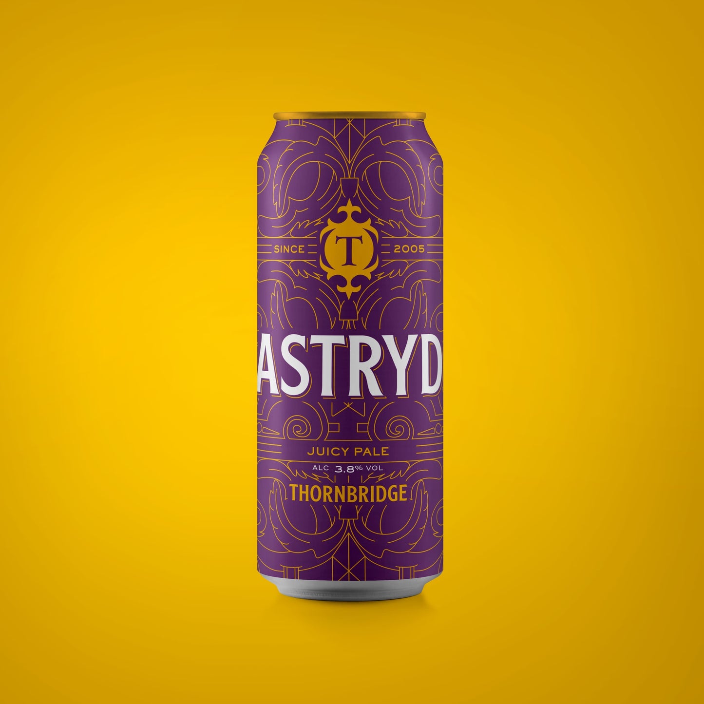 Astryd, Juicy Pale Ale 3.8% ABV 440ml can Beer - Single Can Thornbridge