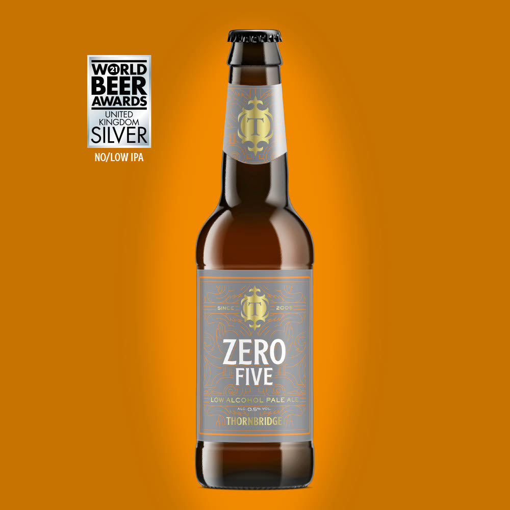 Zero Five 0.5% Low Alcohol Pale Ale Beer - Single Bottle Thornbridge