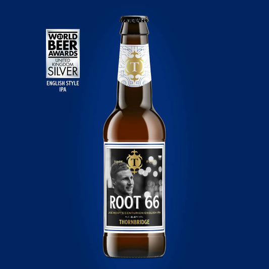Root 66, 6.6% Joe Root's Centurion English IPA Beer - Single Bottle Thornbridge