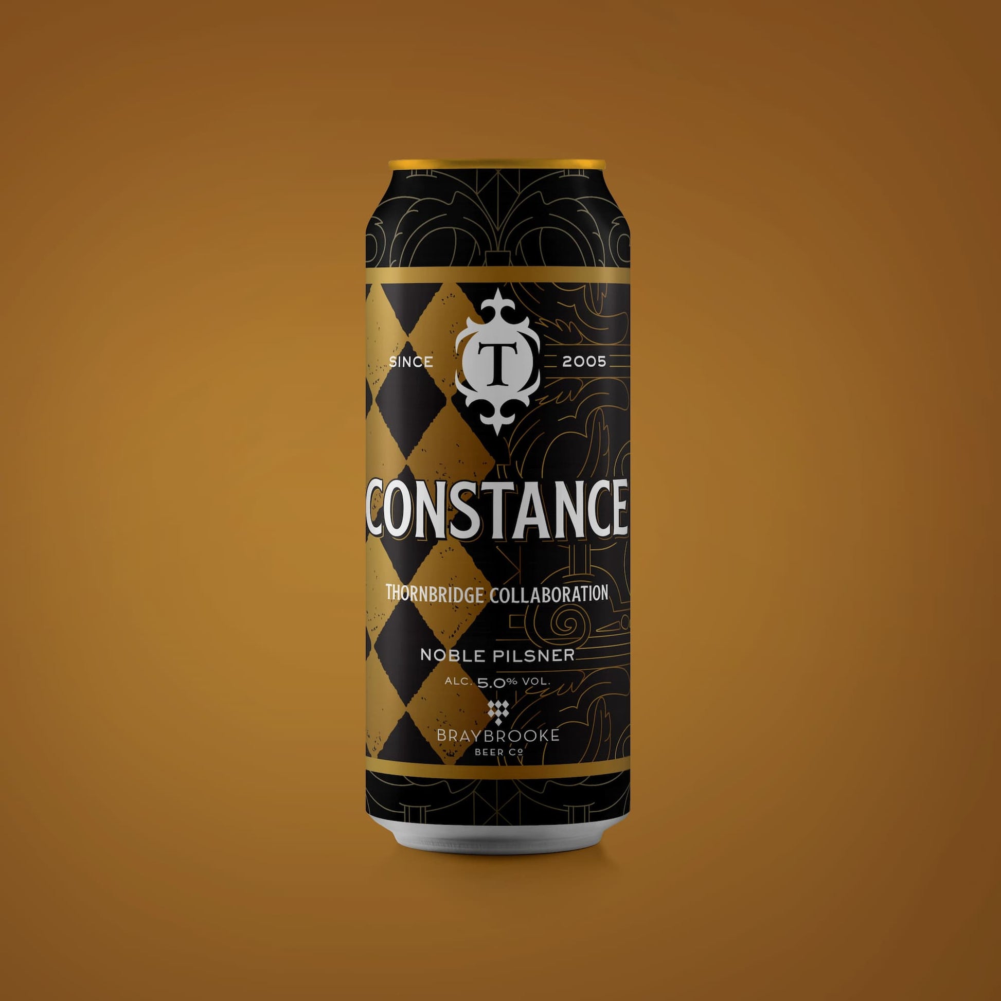 Constance, 5.0% ABV Noble Pilsner Beer - Single Can Thornbridge