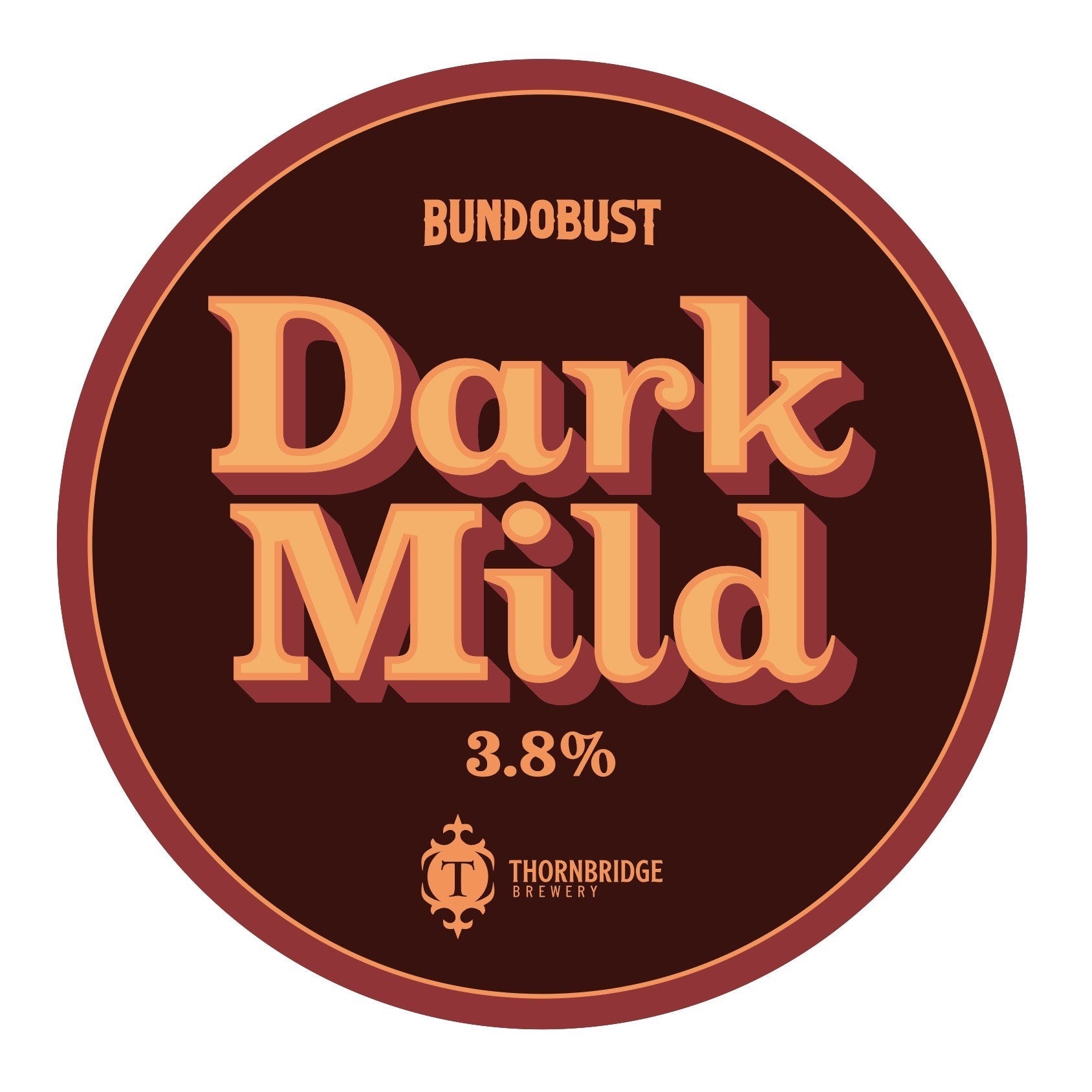 Bundobust x Thornbridge, 3.8% Dark Mild 9G Cask Thornbridge