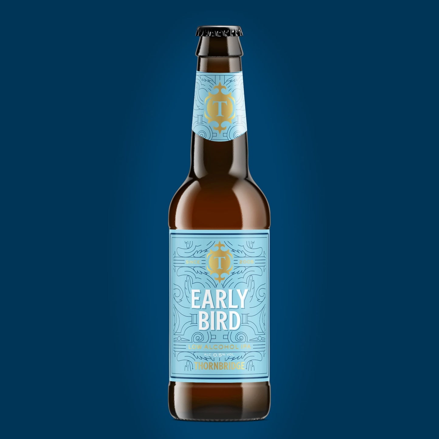 Early Bird, 0.5% Low Alcohol IPA Beer - Single Bottle Thornbridge
