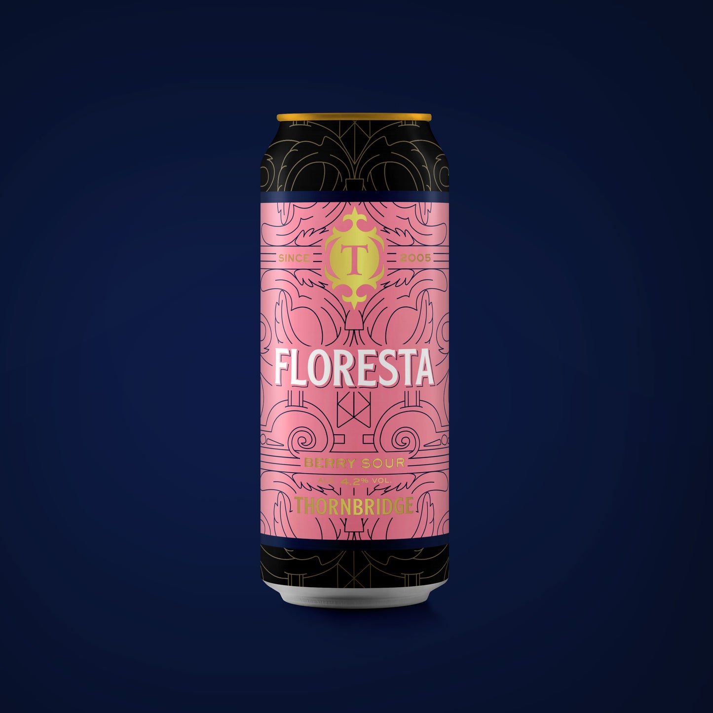 Floresta, 4.2% Berry Sour Beer - Single Can Thornbridge
