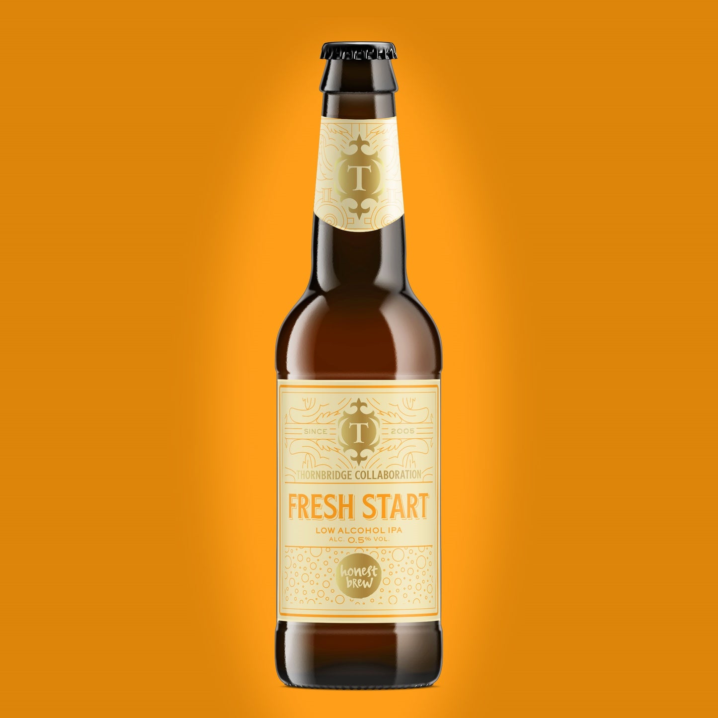 Fresh Start, 0.5% Low Alcohol IPA Beer - Single Bottle Thornbridge