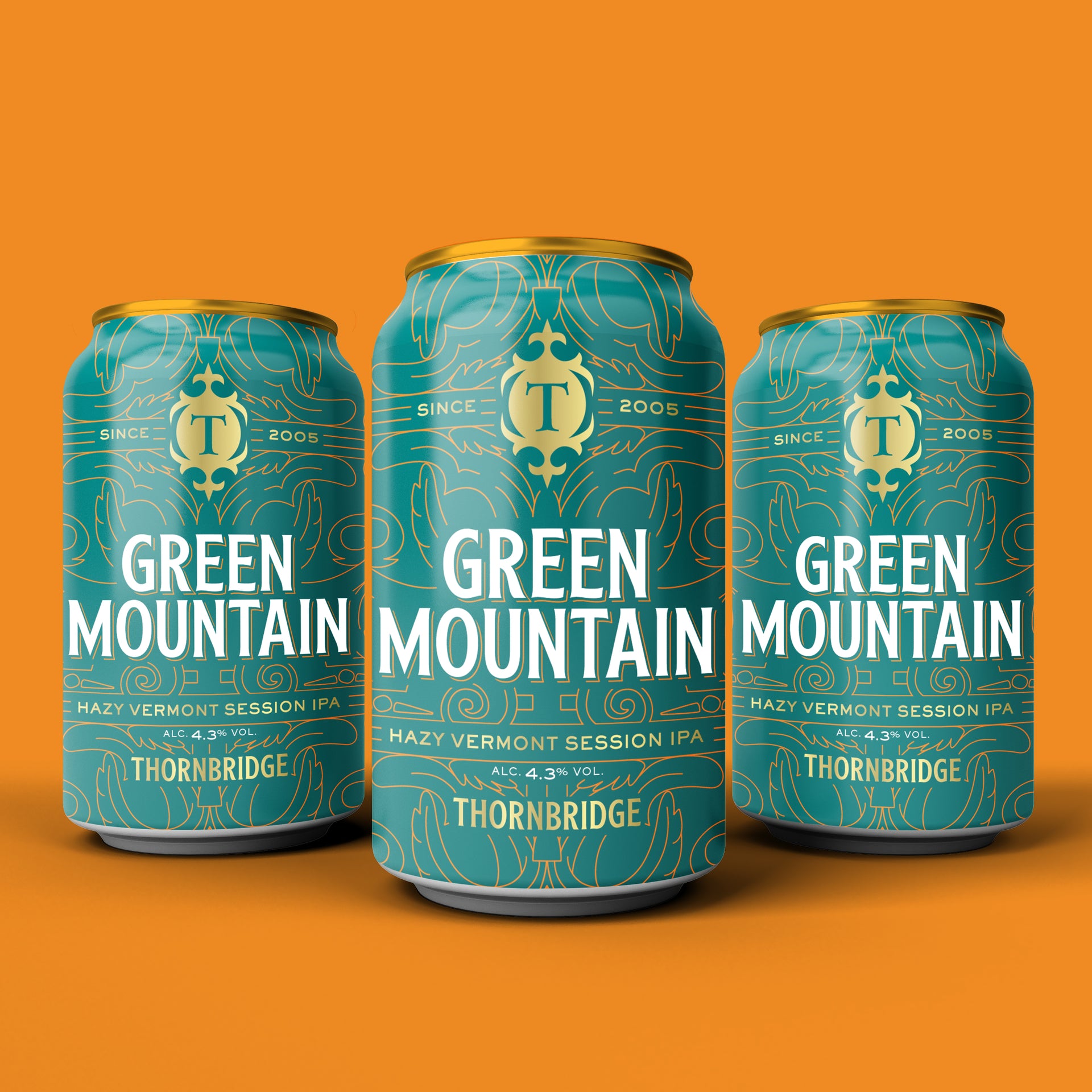 Mountain 4.3% Hazy Session IPA 12 x cans