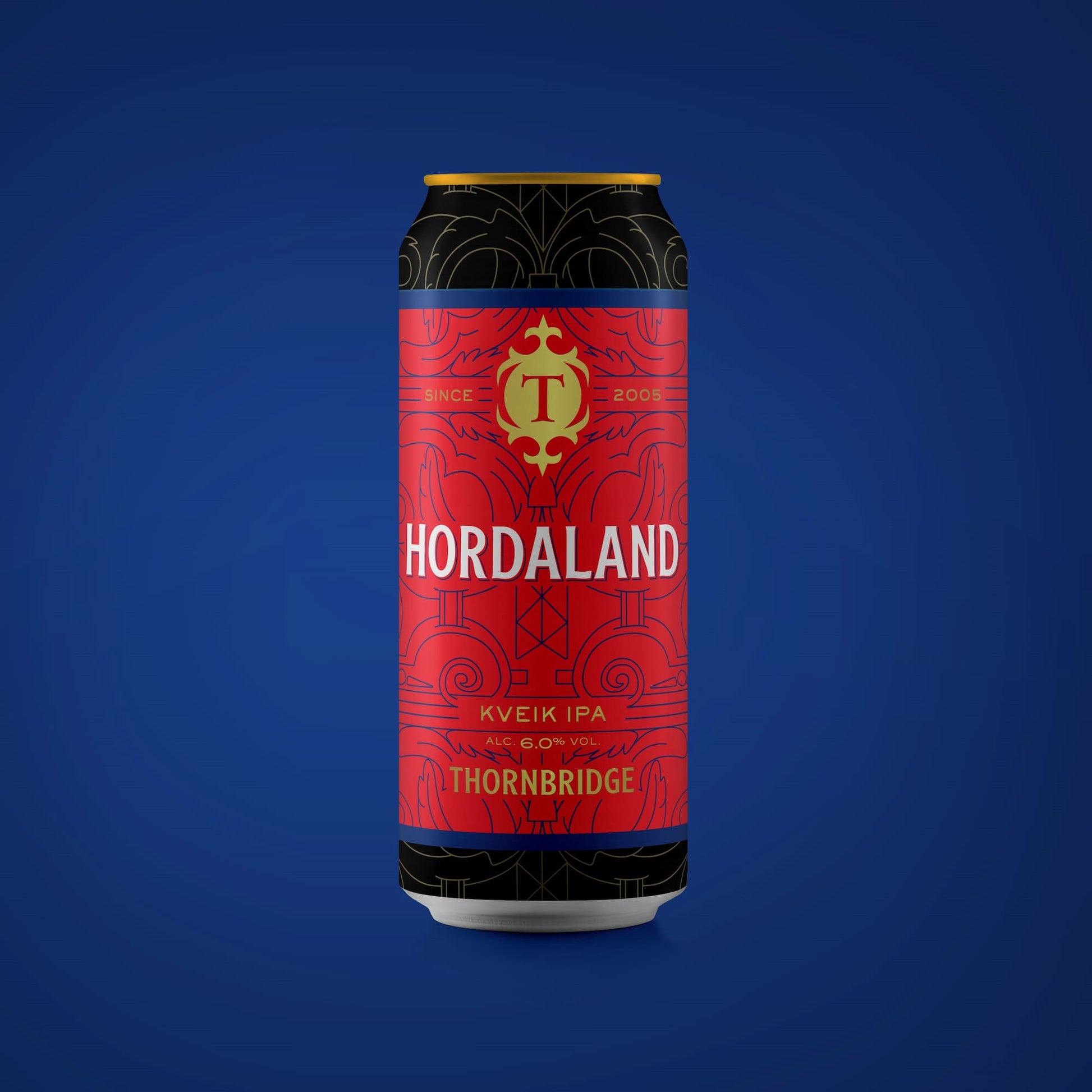 Hordaland, 6% Kveik IPA Beer - Single Can Thornbridge