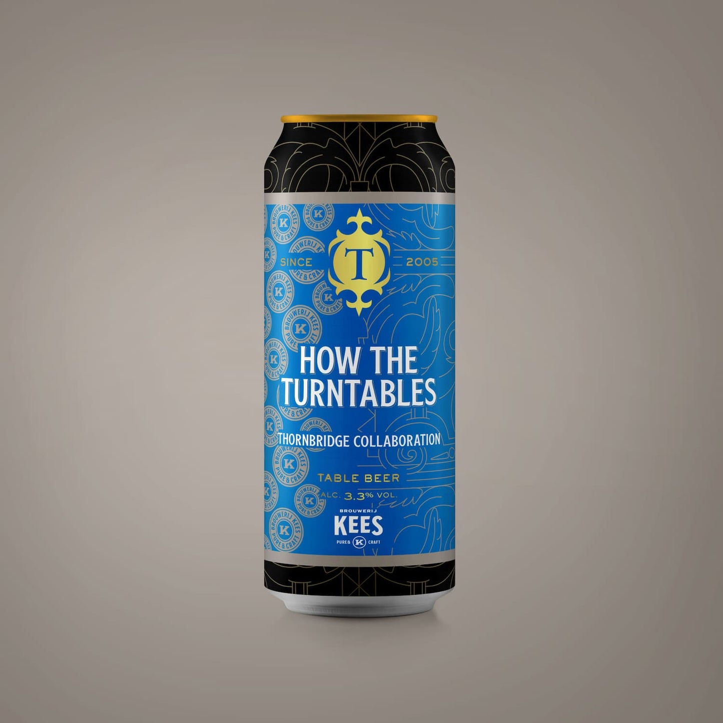 How the Turntables, 3.3% Table Beer Beer - Single Can Thornbridge