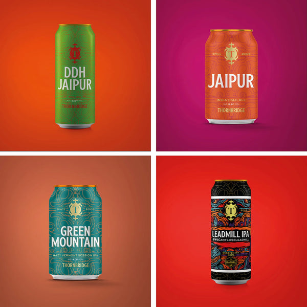 IPA Mixed Case 12 Beers Thornbridge Brewery