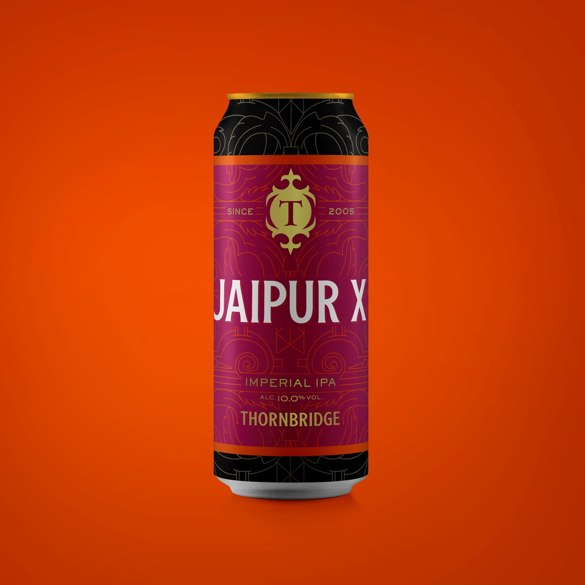 Jaipur X, 10% Imperial IPA Beer - Single Can Thornbridge