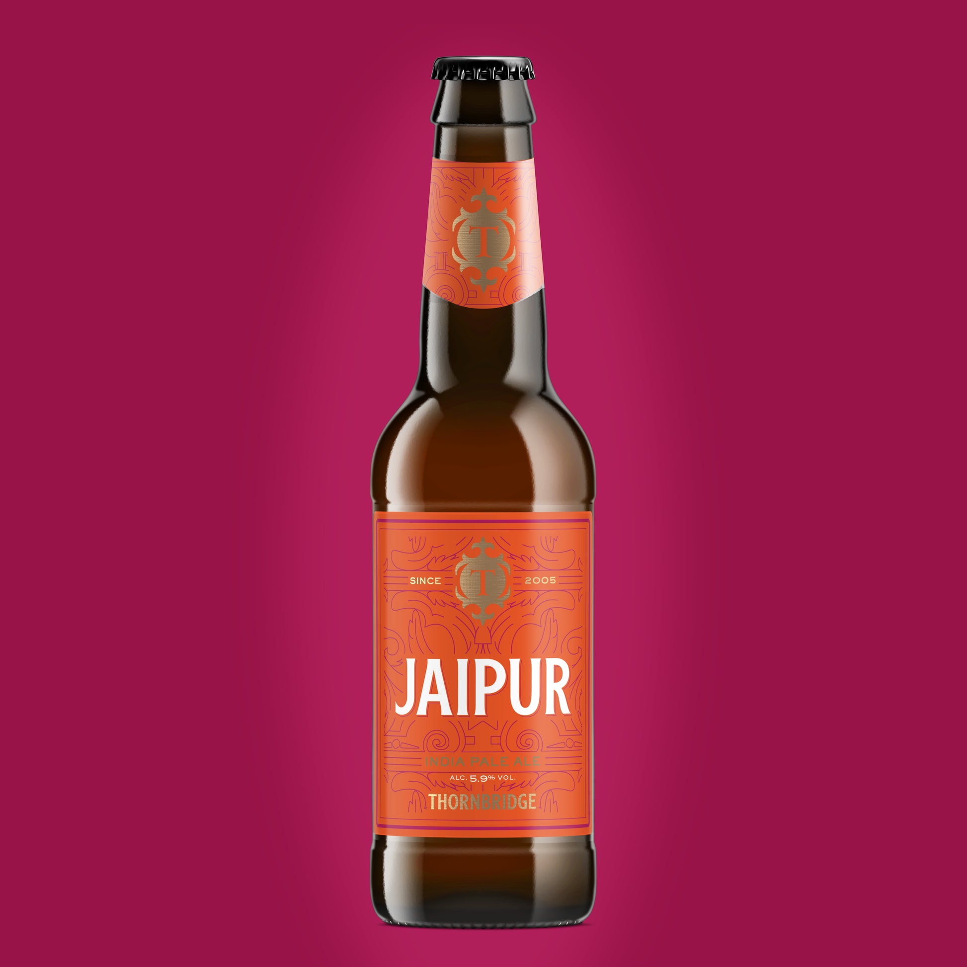 Jaipur, Bottle, 5.9% IPA Beer - Single Bottle Thornbridge