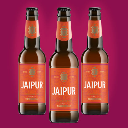 Jaipur, 5.9% IPA - 12 x 330ml Bottles Beer - Case Bottle Thornbridge