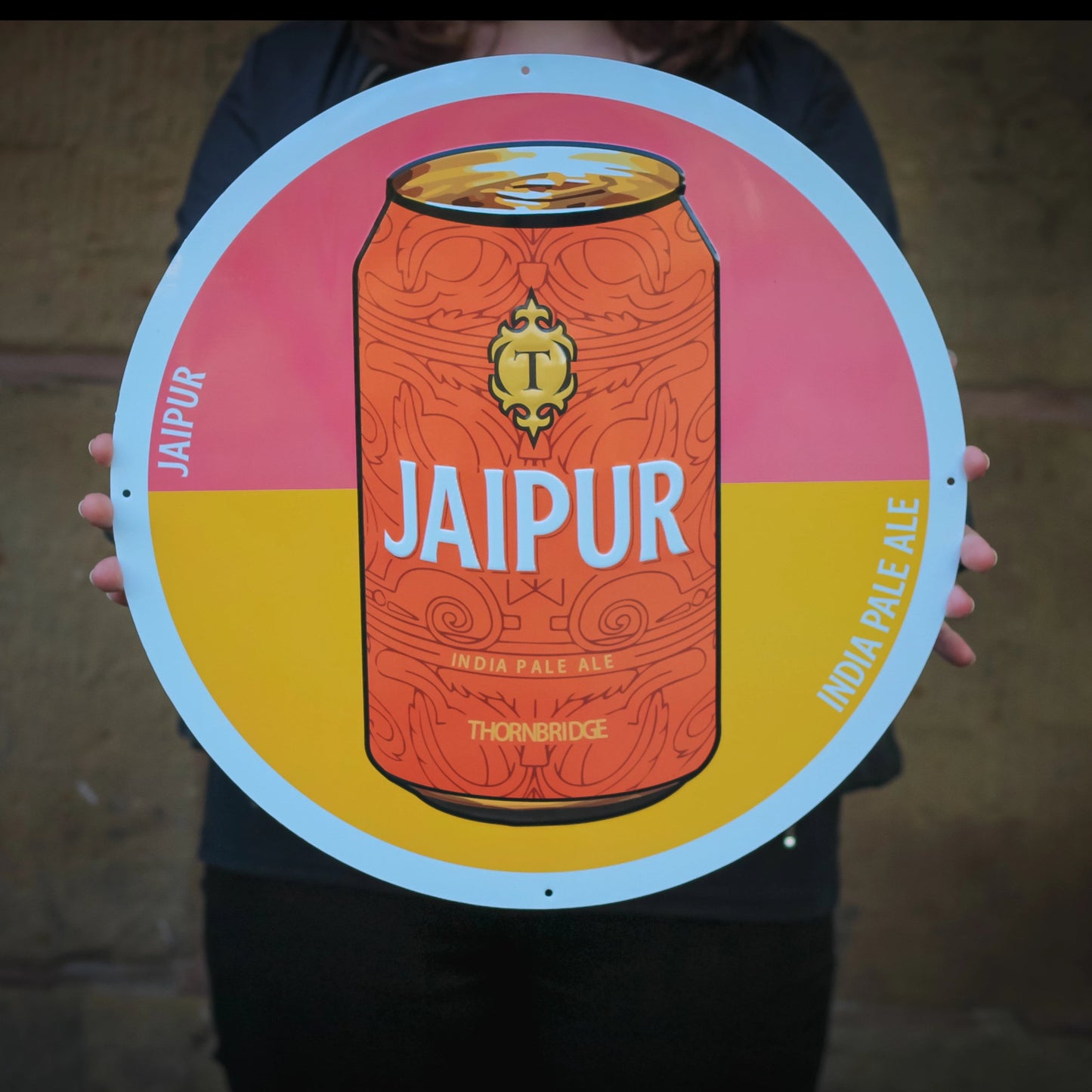 Jaipur Wall Sign Merchandise Thornbridge