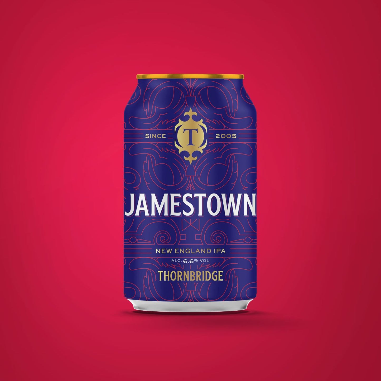 Jamestown Can 5.9% New England IPA Beer - Single Can Thornbridge