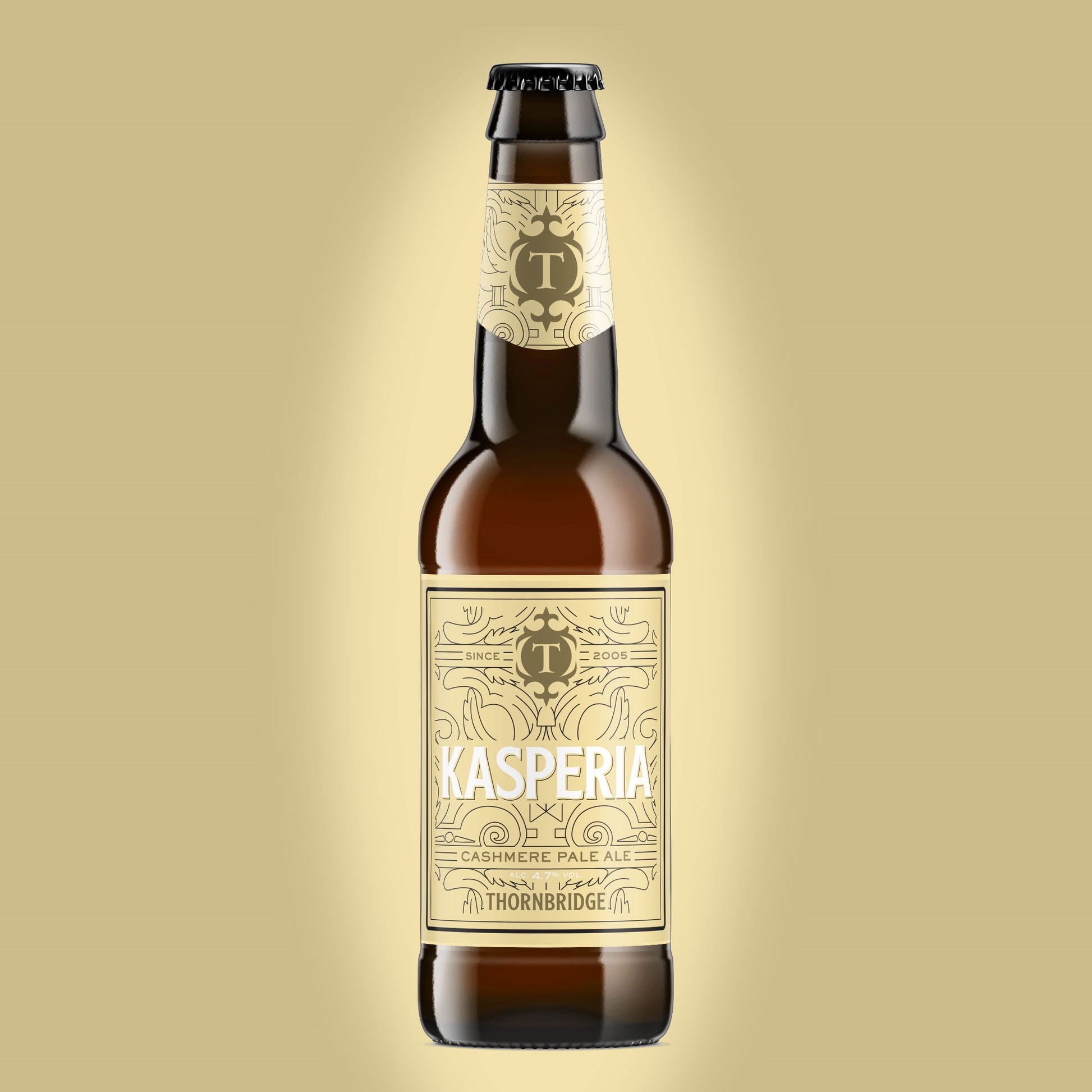 Kasperia, 4.7% Cashmere Pale Ale Beer - Single Bottle Thornbridge