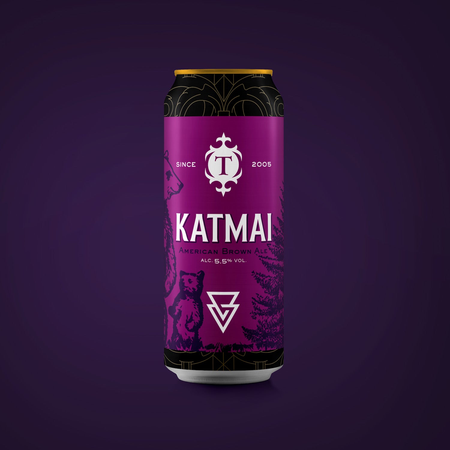 Katmai, American Brown Ale 5.5% Beer - Single Can Thornbridge