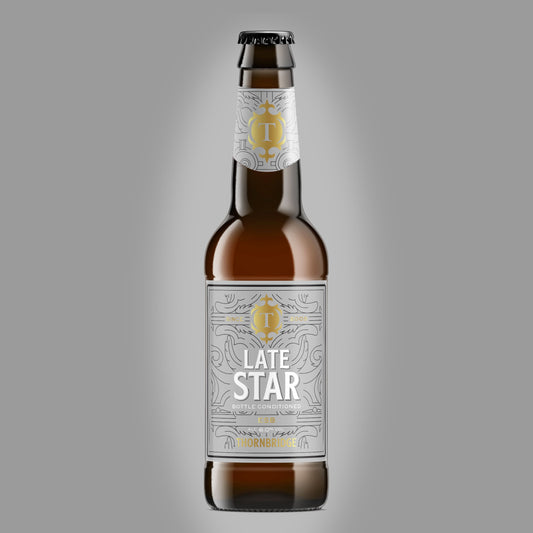 Late Star 6% Bottle Conditioned ESB Beer - Single Bottle Thornbridge