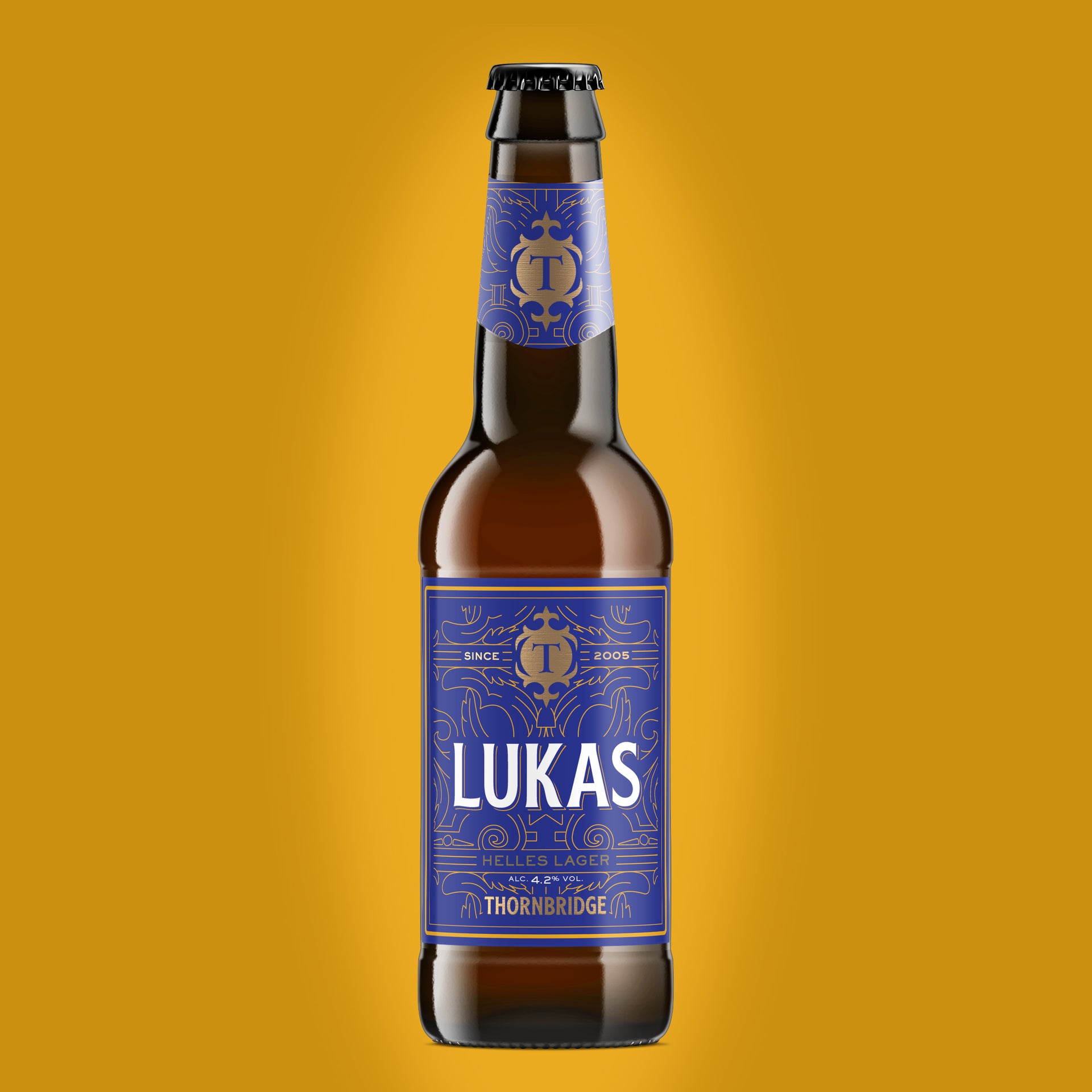 Lukas Bottle 4.2% Helles Lager