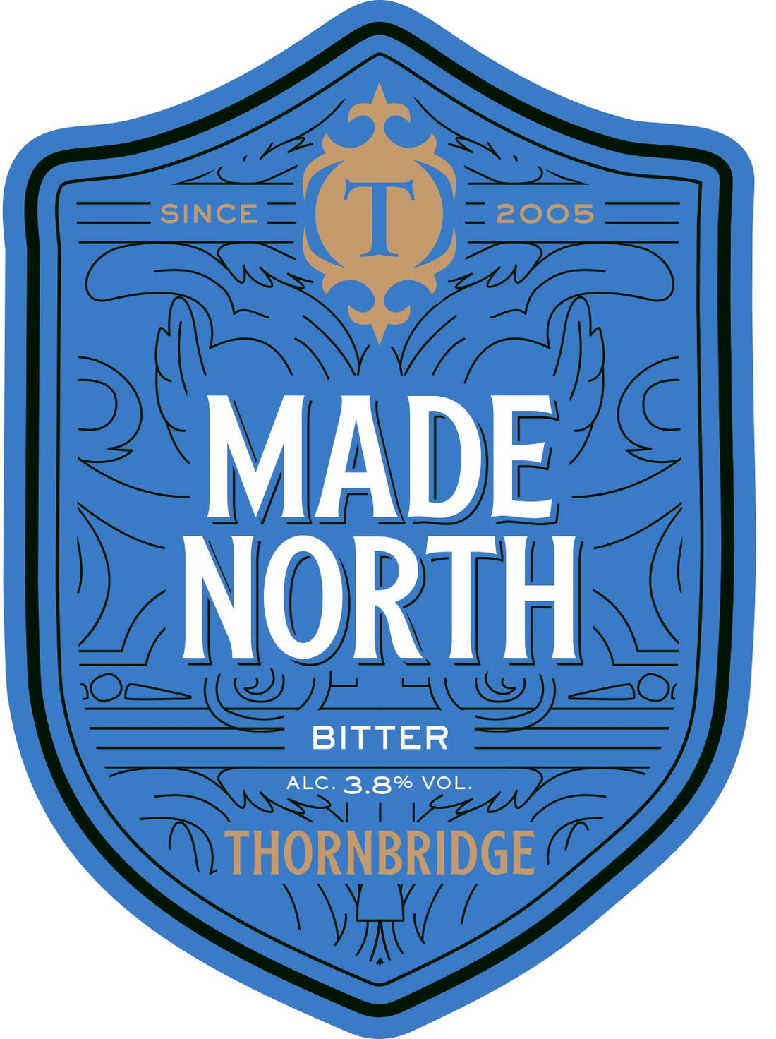 Thornbridge Brewery Made North, 3.8 Blonde Bitter
