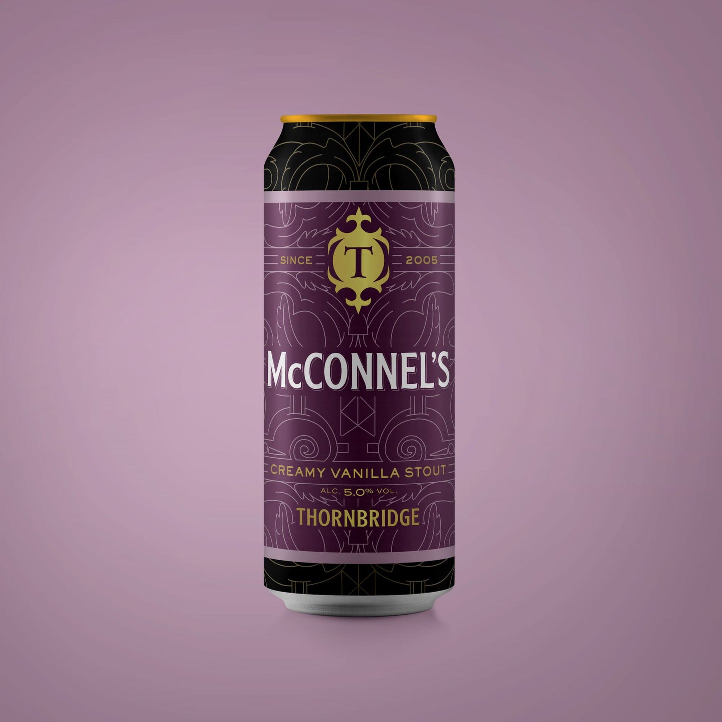 McConnel's, 5% Creamy Vanilla Stout Beer - Single Can Thornbridge