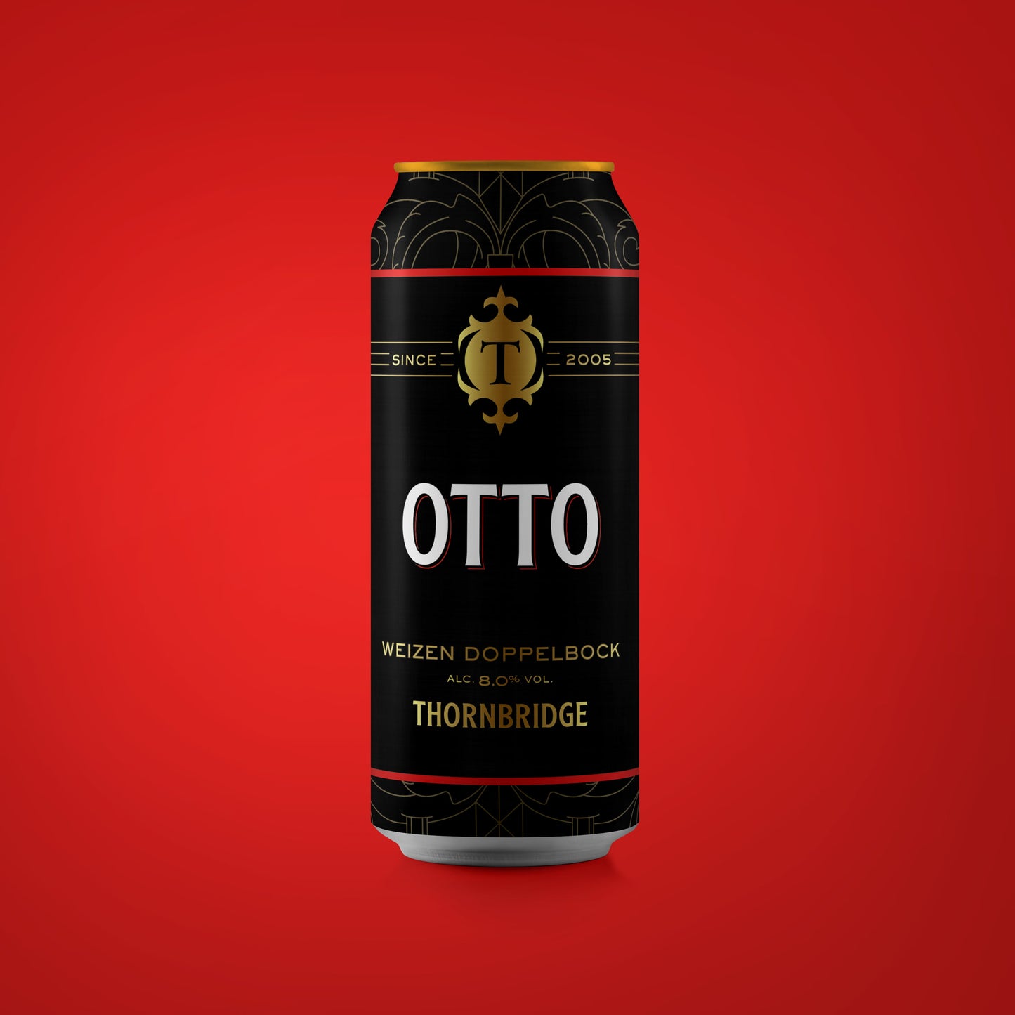 Otto Weizen Doppelbock 8.0% ABV Beer - Single Can Thornbridge