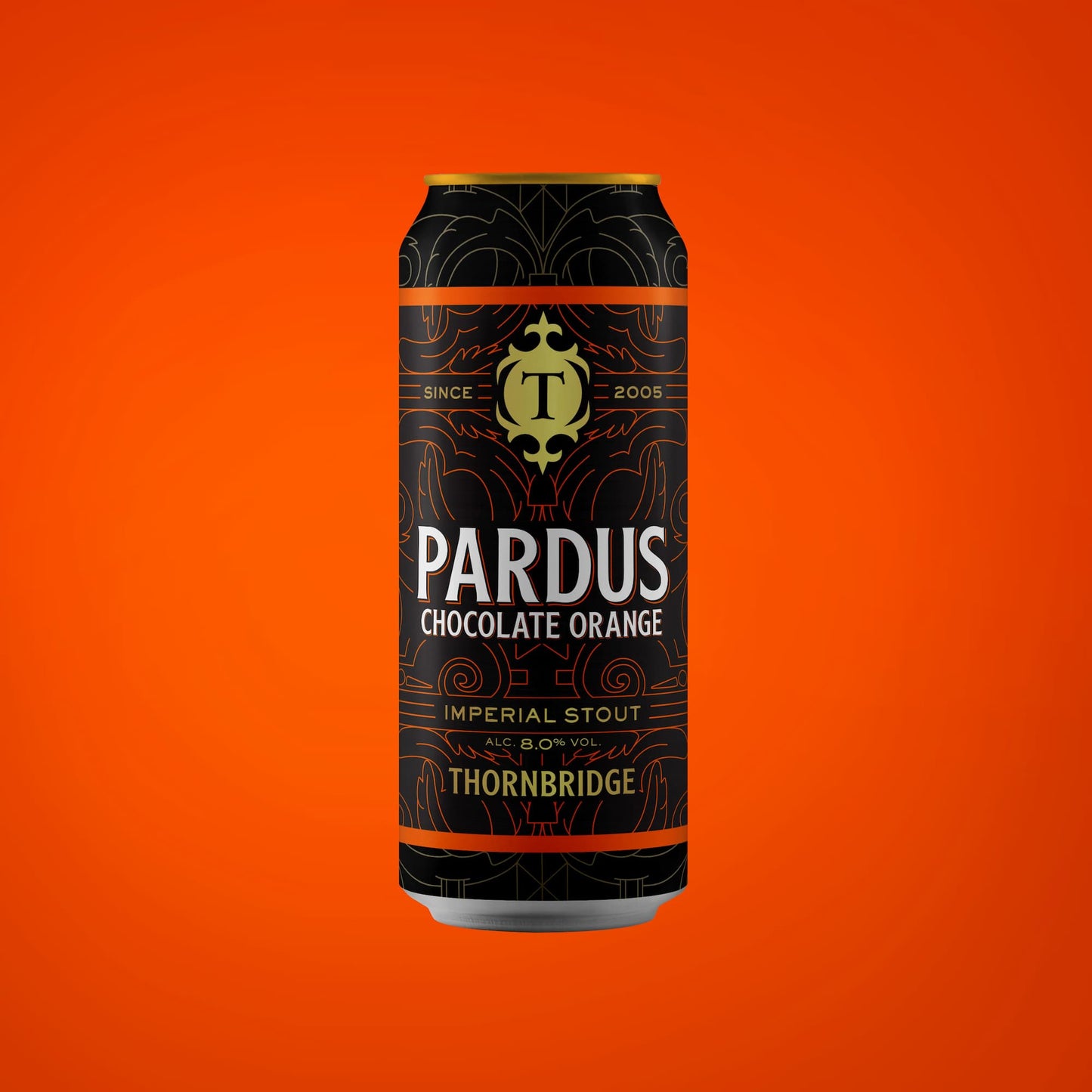 Pardus Chocolate Orange, 8% Imperial Stout Beer - Single Can Thornbridge