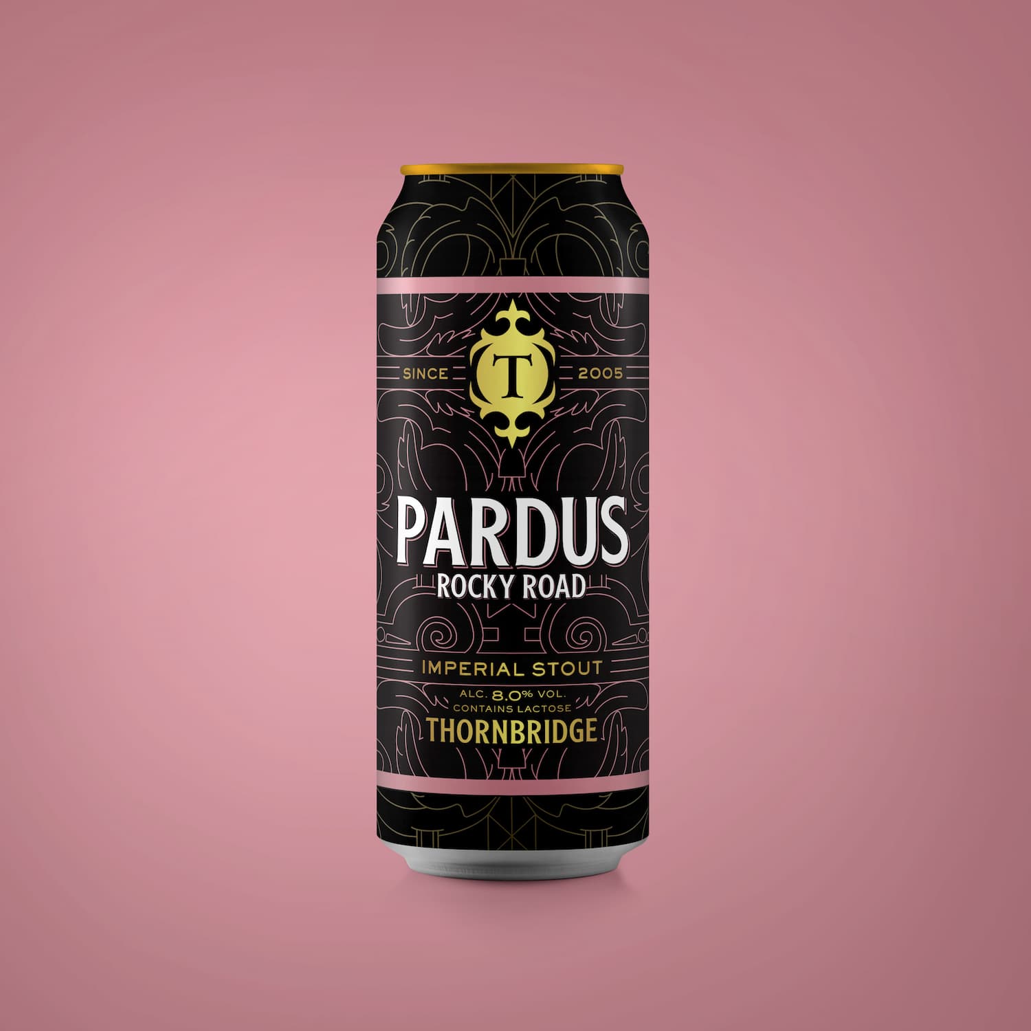 Pardus Rocky Road, 8.0% Imperial Stout Beer - Single Can Thornbridge
