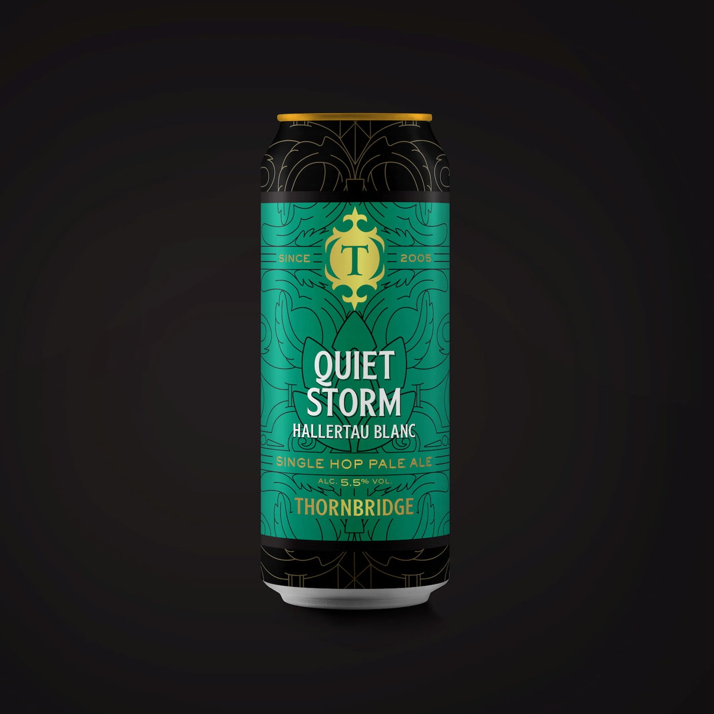 Quiet Storm Hallertau Blanc, 5.5% Single Hopped Pale Ale Beer - Single Can Thornbridge