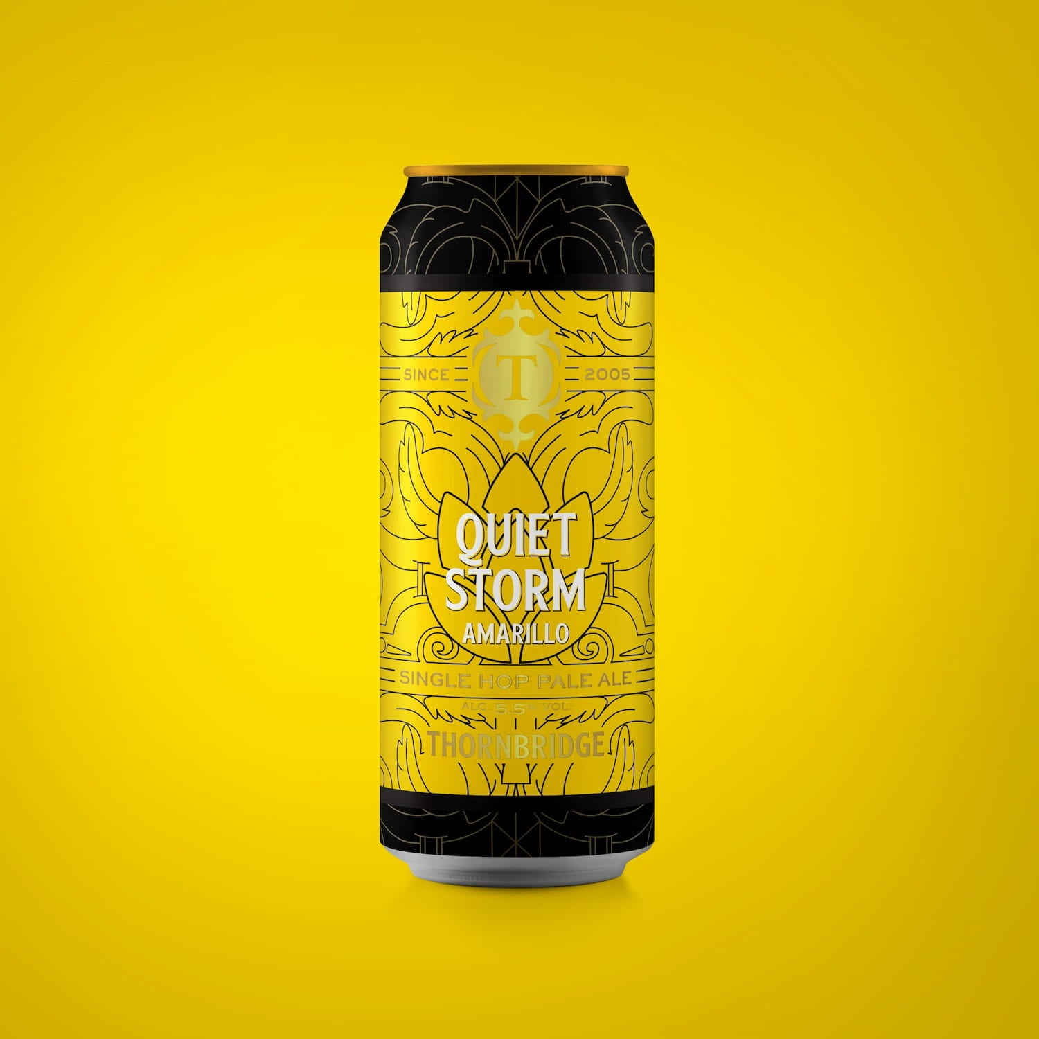 Quiet Storm Amarillo, 5.5% Single Hopped Pale Ale Beer - Single Can Thornbridge