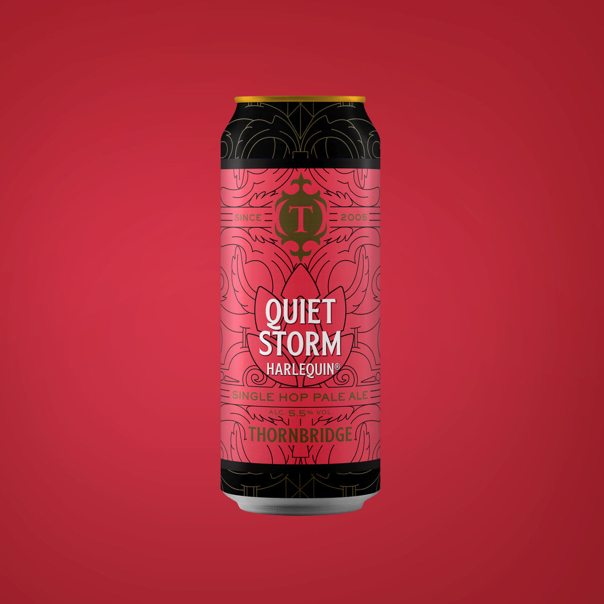Quiet Storm Harlequin, 5.5% Single Hopped Pale Ale Beer - Single Can Thornbridge