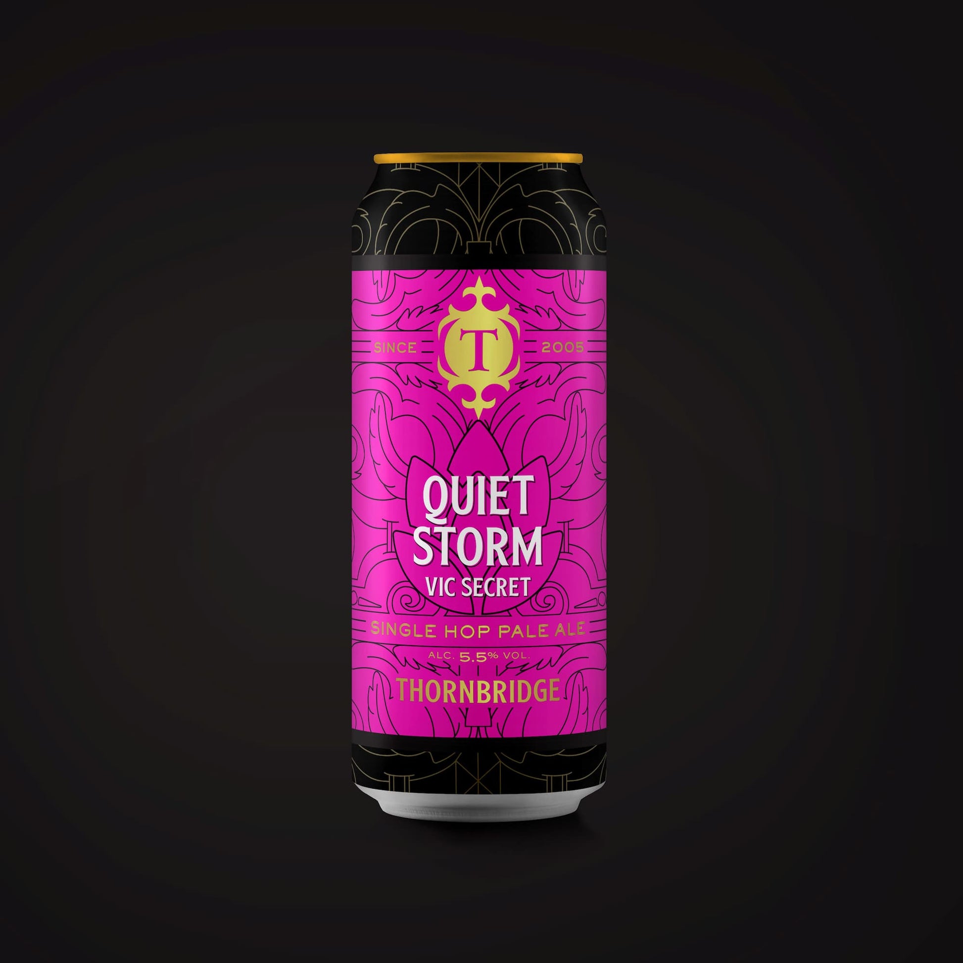 Quiet Storm Vic Secret, 5.5% Single Hopped Pale Beer - Single Can Thornbridge