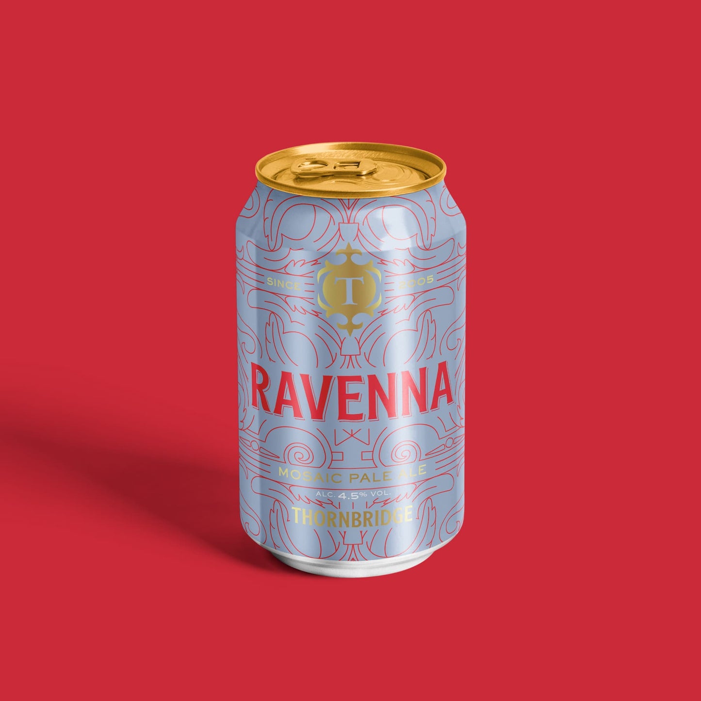 Ravenna, 4.5% Hazy Mosaic Pale Ale Beer - Single Can Thornbridge