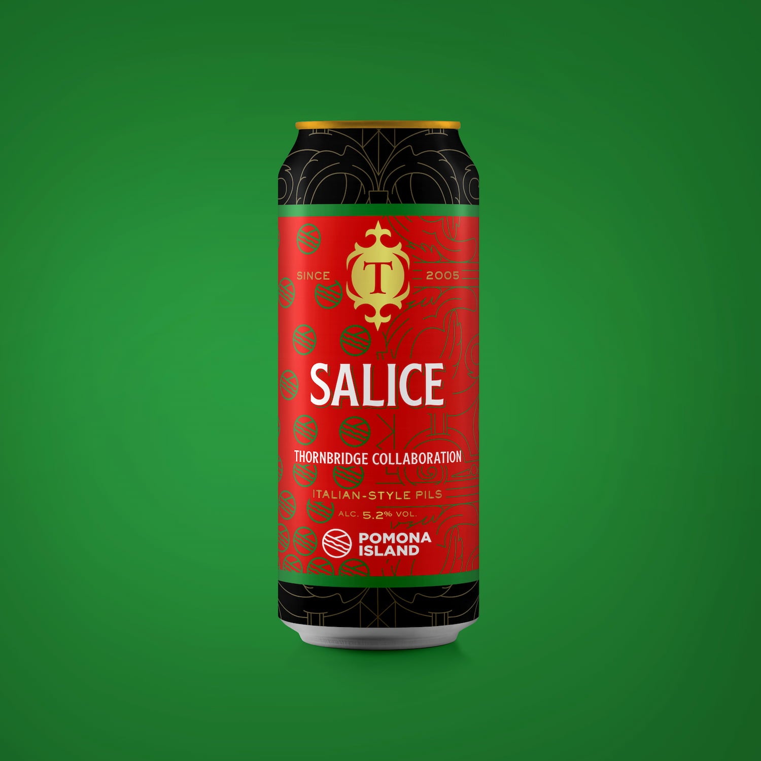 Salice, 5.2% Italian Style Pils Beer - Single Can Thornbridge
