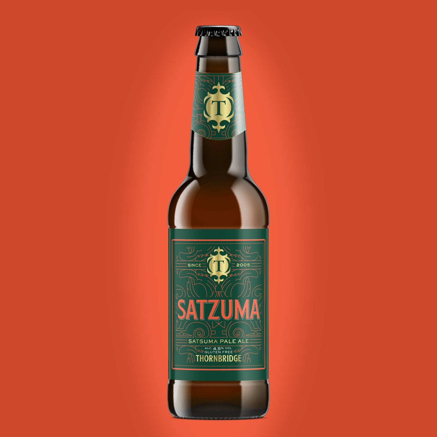 Satzuma, 4.5% Pale Ale (Gluten Free) Beer - Single Bottle Thornbridge