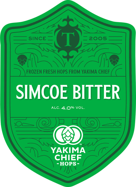 Yakima Chief x Thornbridge Simcoe Bitter, 4% Frozen Fresh Bitter 9G Cask Thornbridge