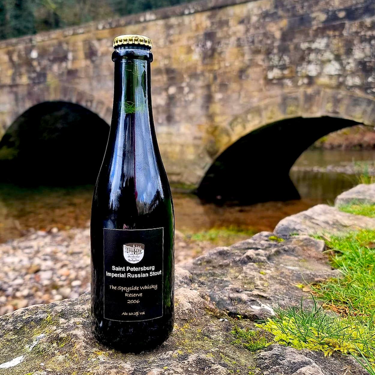 St Petersburg Speyside Whisky Barrel Aged, 10.2% Imperial Russian Stout aged for 10 months in Spey whisky casks Beer - Cellar Reserve Thornbridge