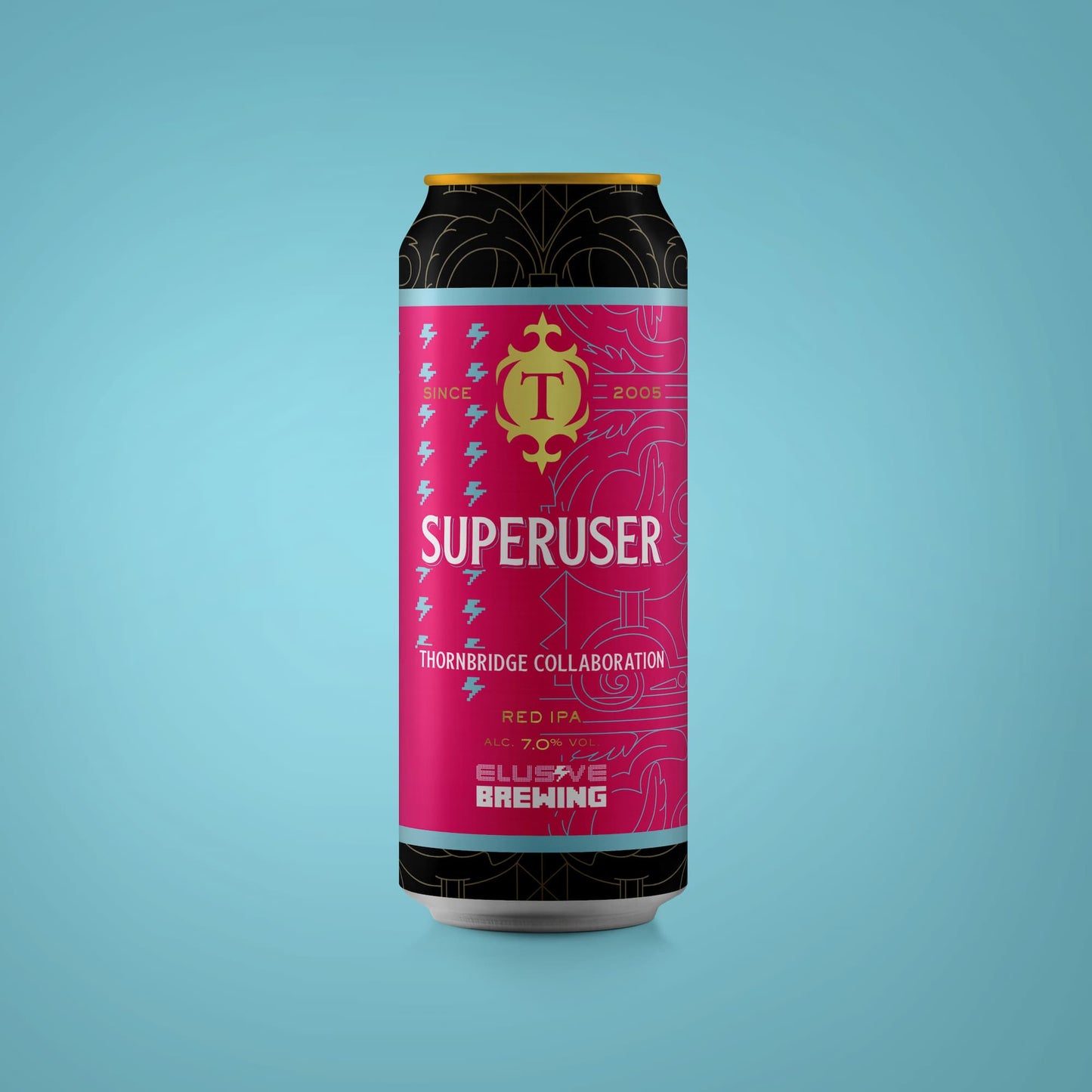 Superuser, 7.0% Red IPA Beer - Single Can Thornbridge
